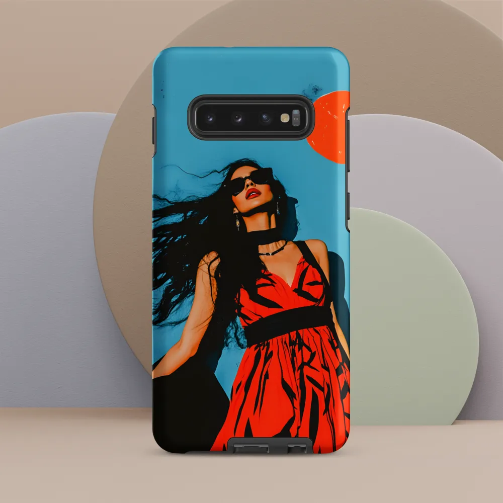 Sunset in Fashion: A Modern Portrait