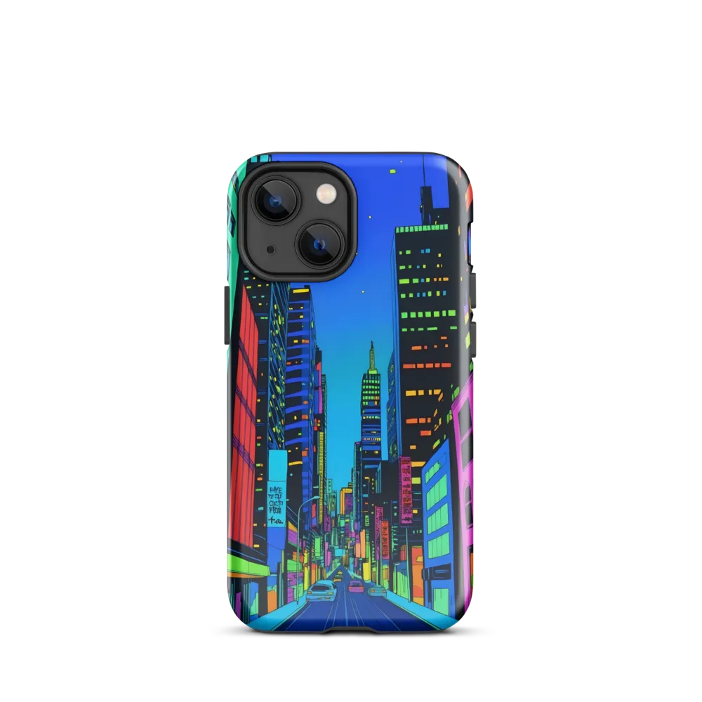 Neon Dreamscape: A Futuristic City at Dusk
