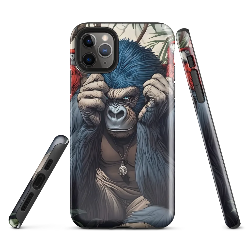 Fierce Guardian of the Jungle | Phone Case |  11 Pro Max | Tough Case | Glossy