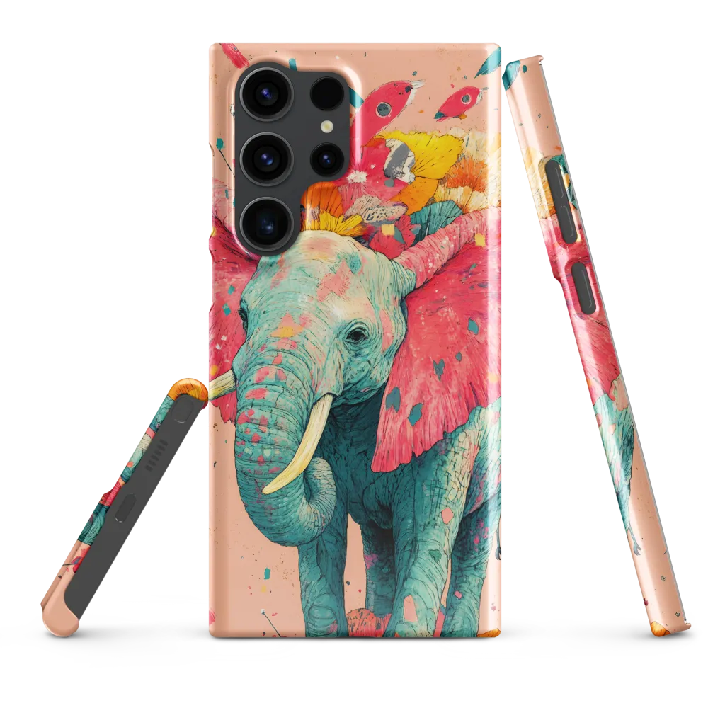 Whimsical Elegance: The Floral Elephant