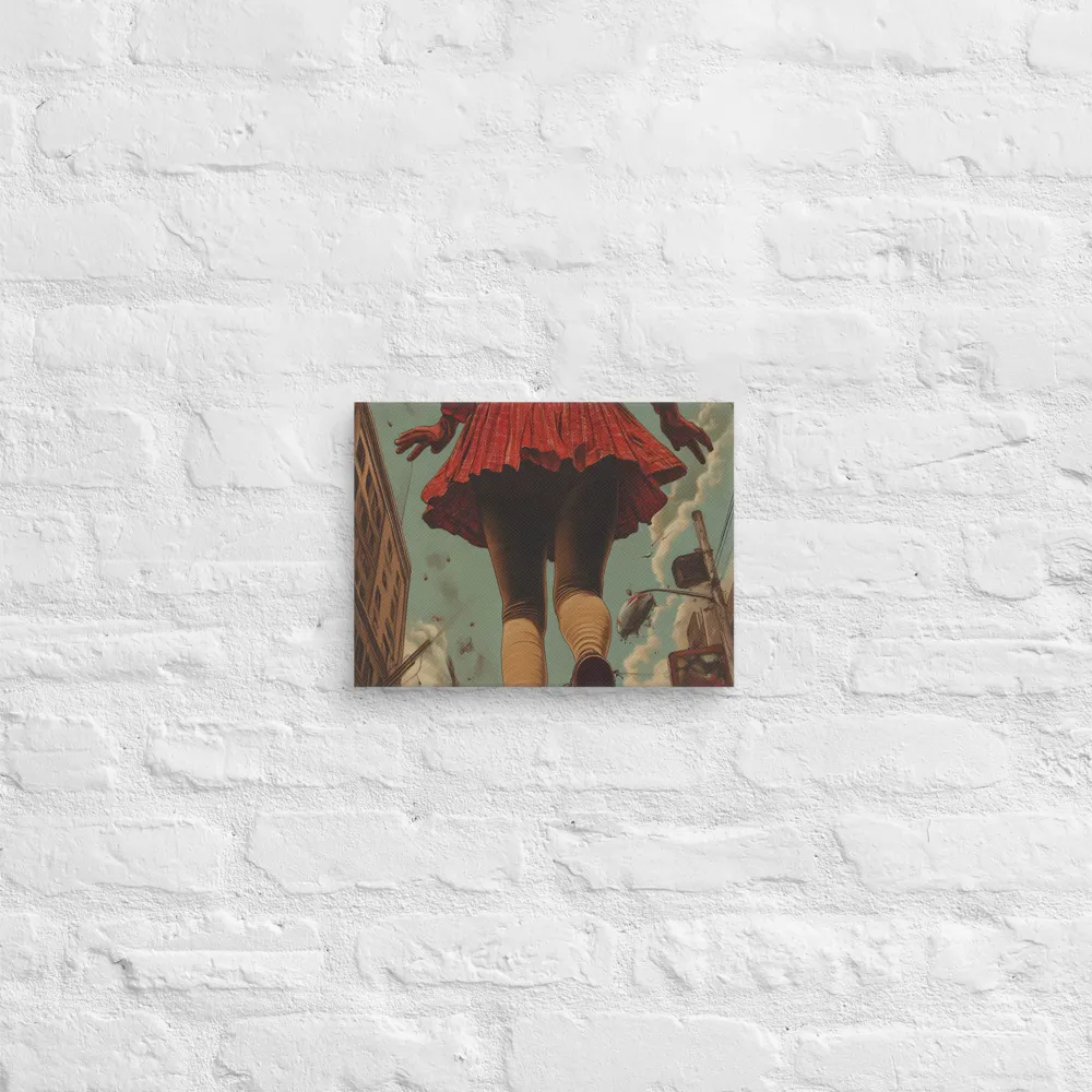 Flight of the Urban Dreamer | Canvas | 9″×12″