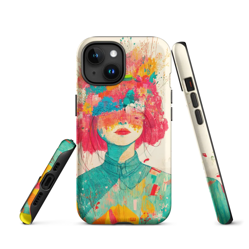 Whimsical Floral Portrait