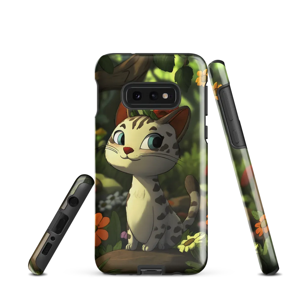 Whimsical Forest Cat