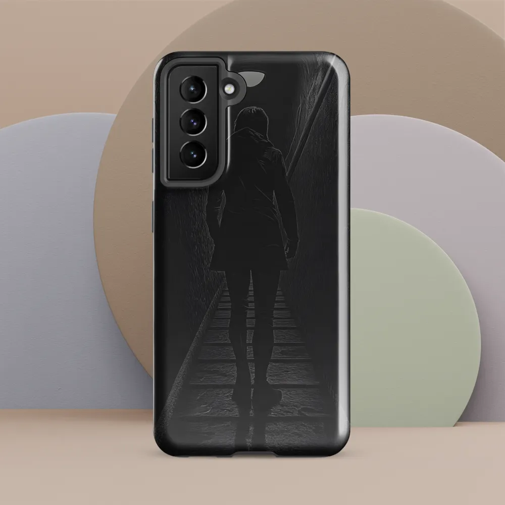 Echoes of Solitude | Phone Case |  S21 FE | Tough Case | Glossy
