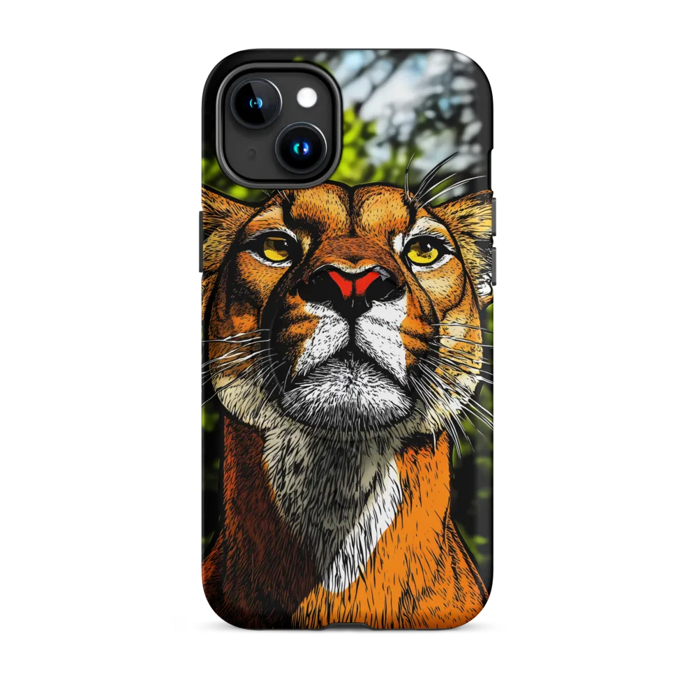 Regal Gaze: The Lioness in Focus