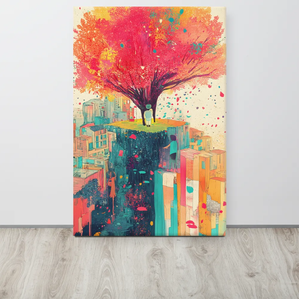 Whispers of Urban Dreams | Canvas | 24″×36″