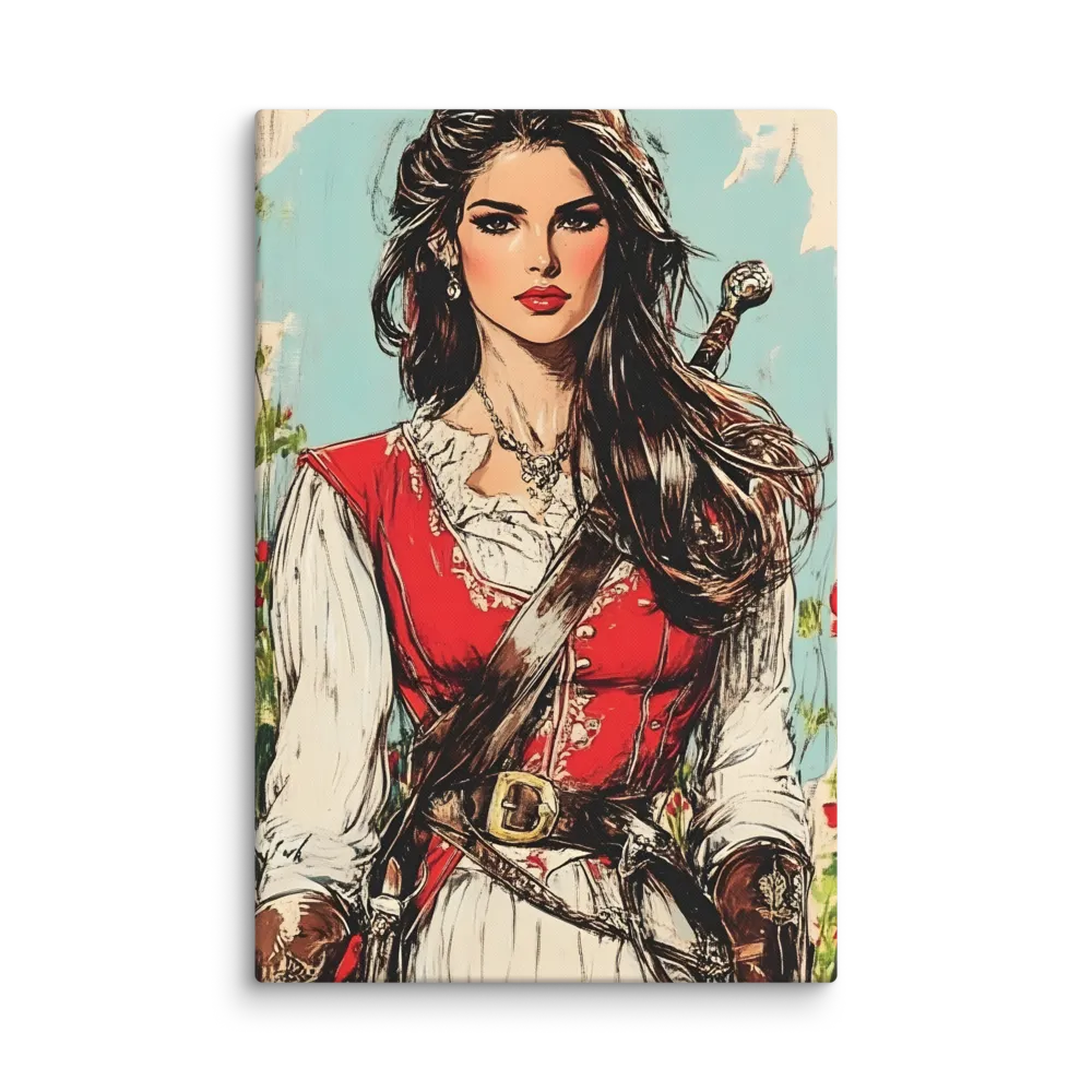 Fearless Pirate Queen | Canvas | 32″×48″