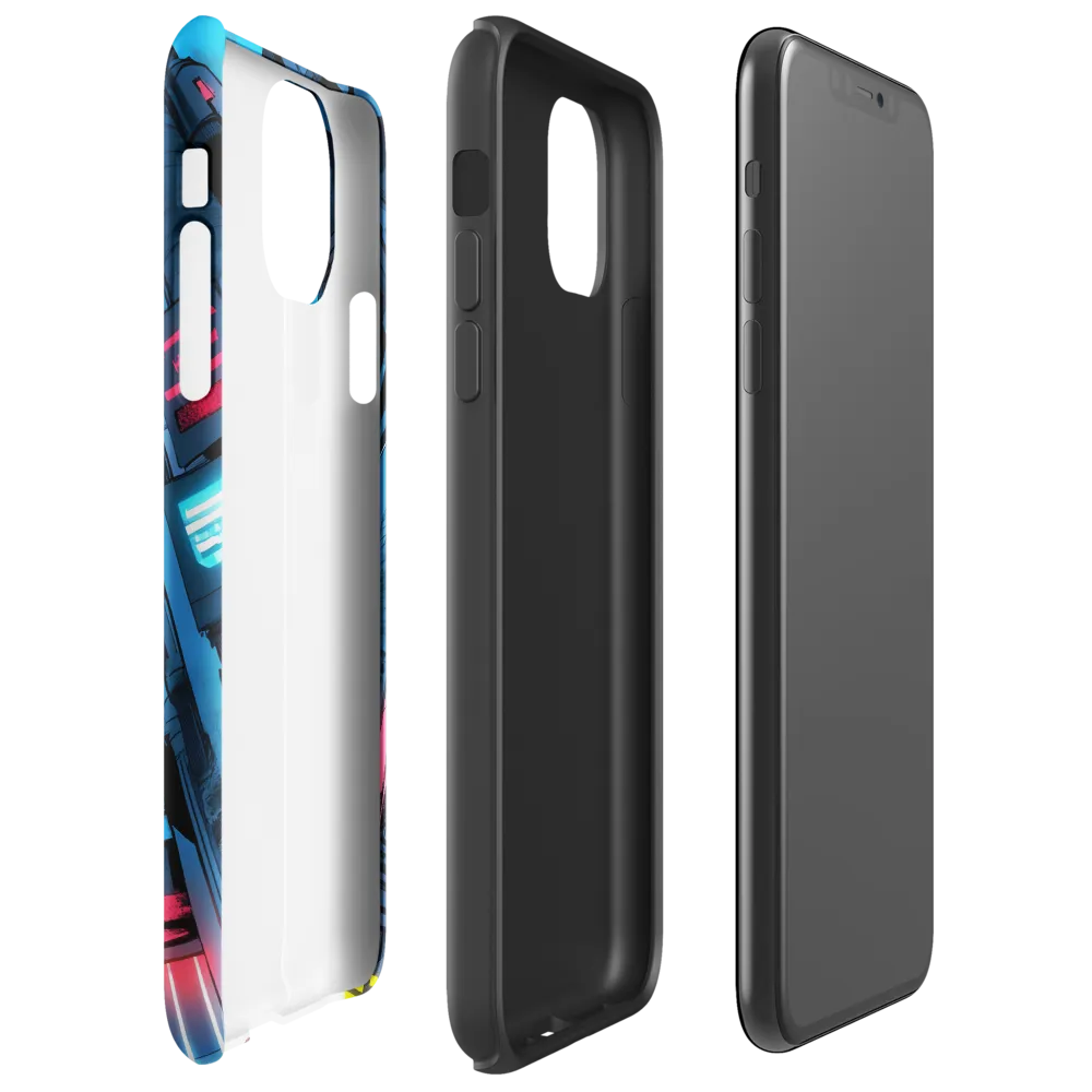 In the Heart of Neon Dreams | Phone Case |  11 Pro Max | Tough Case | Glossy