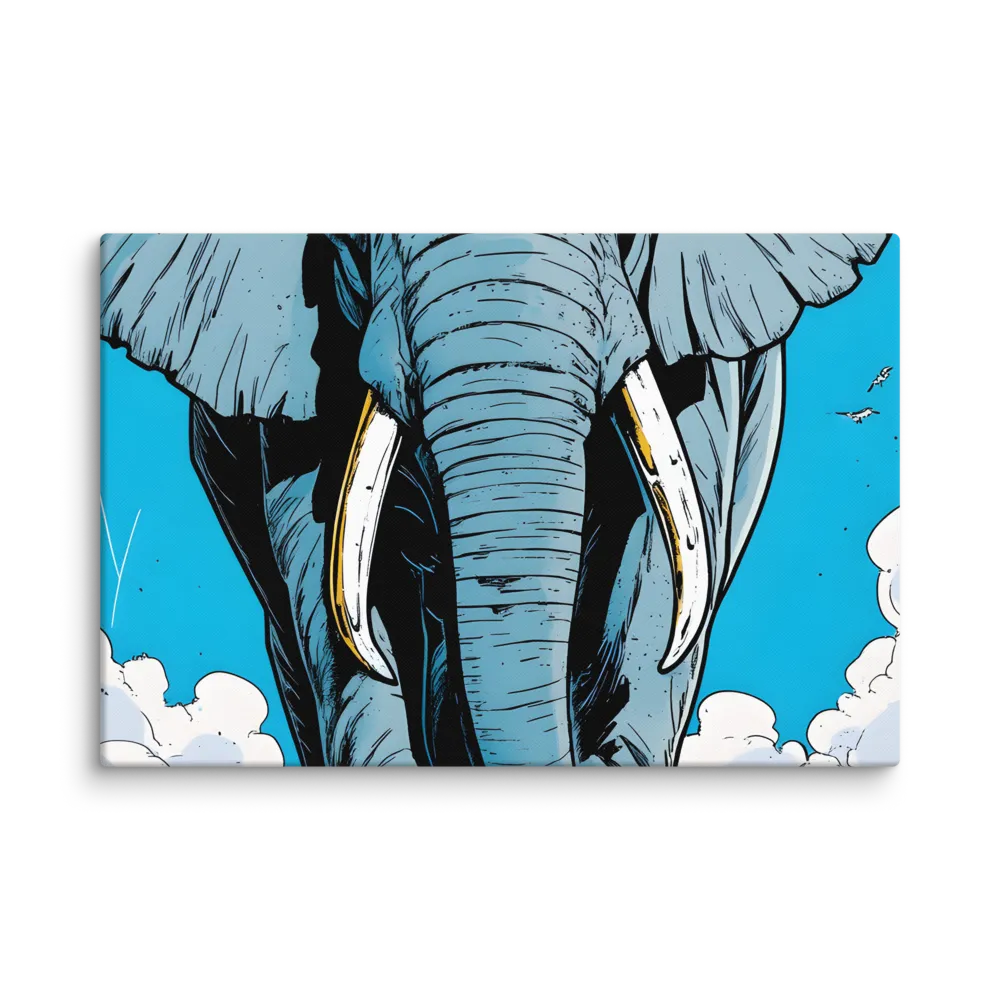 Majestic Presence: The Elephant | Canvas | 20″×30″