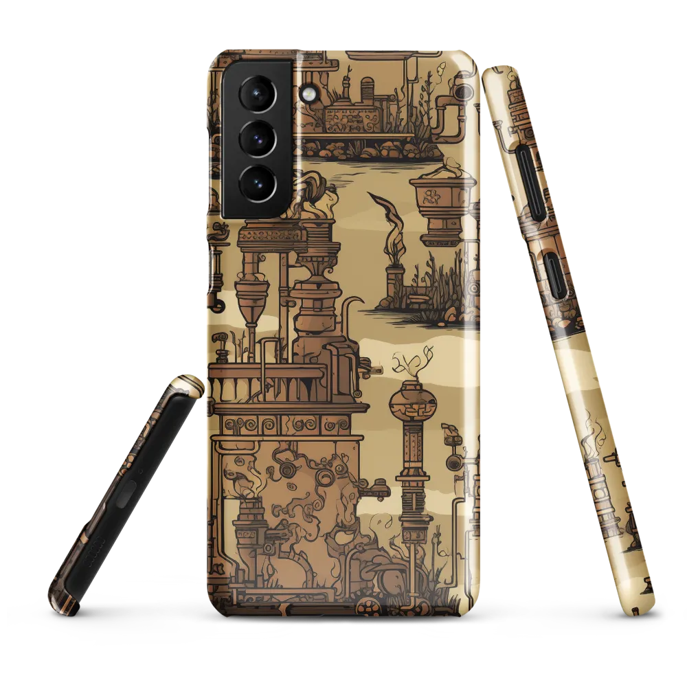 Whimsical Industrial Landscape