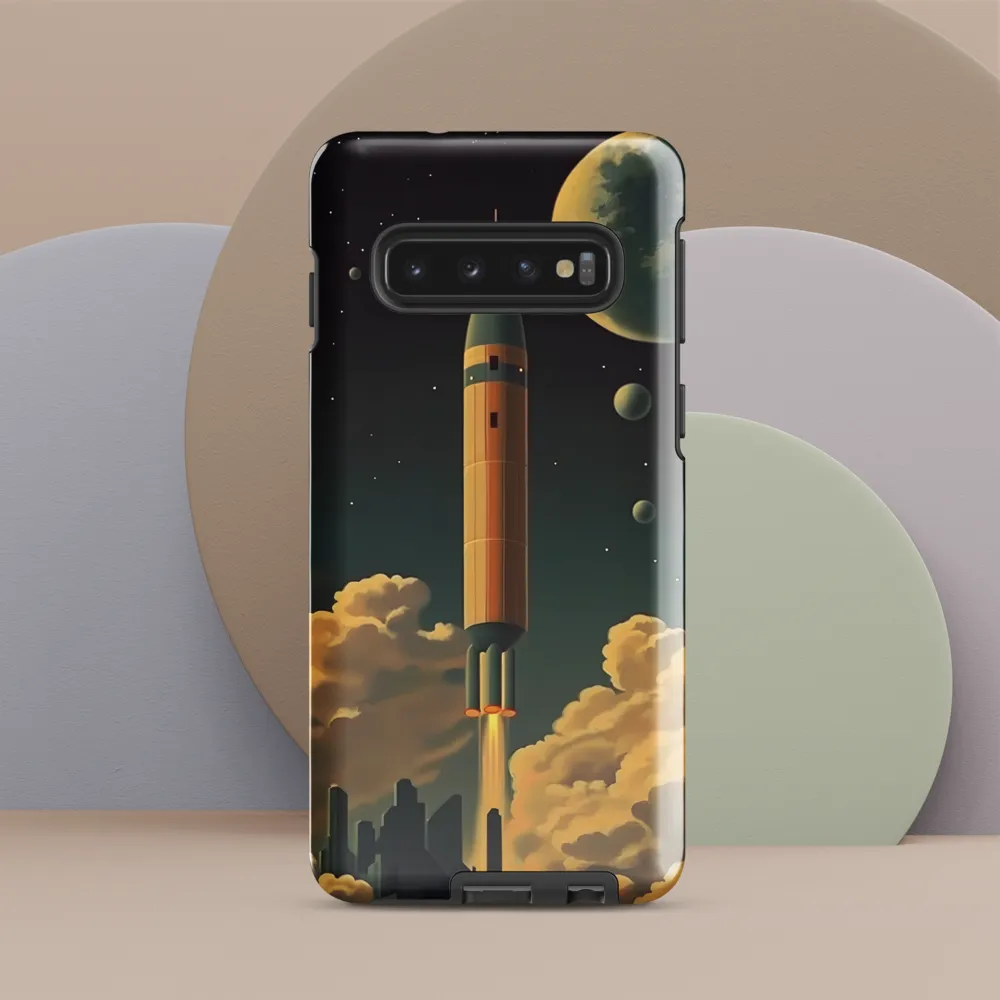 Journey Through the Cosmic Frontier | Phone Case |  S10 | Tough Case | Glossy