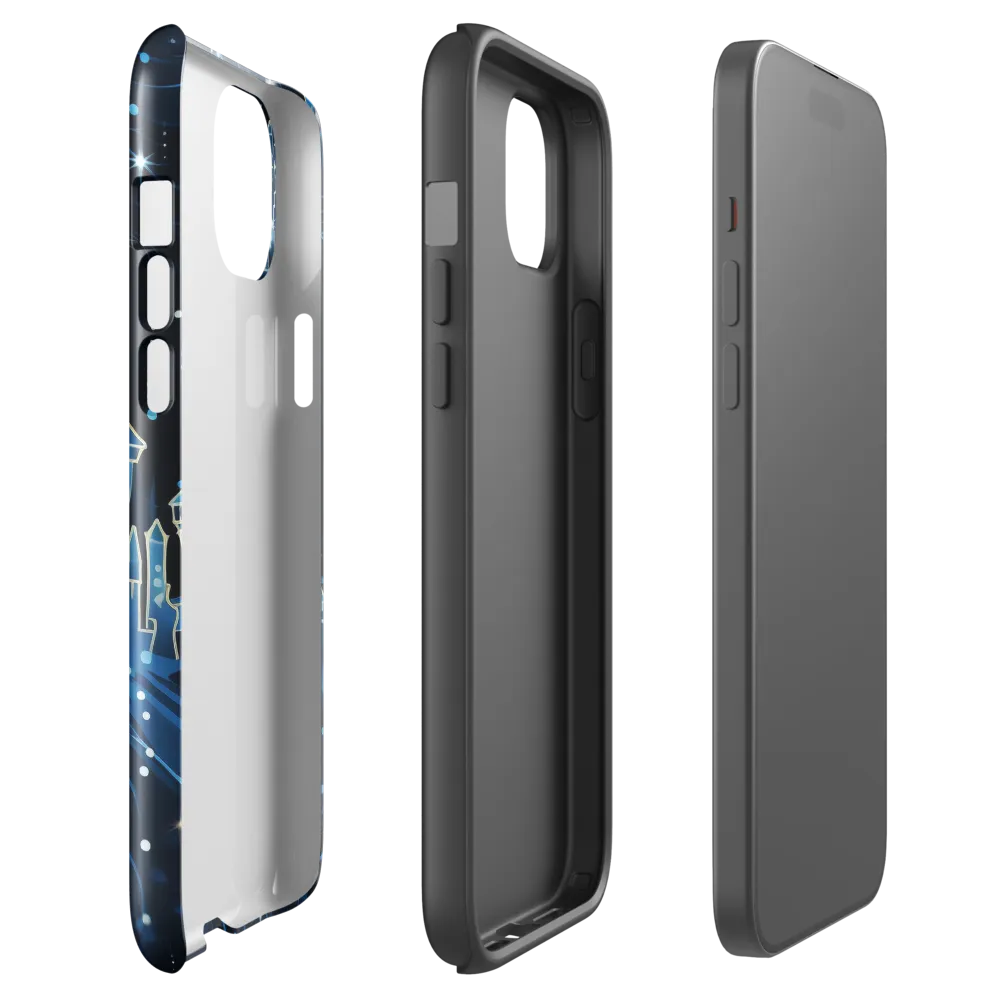 Dreamy Castles in a Starry Sky | Phone Case |  15 Plus | Tough Case | Glossy