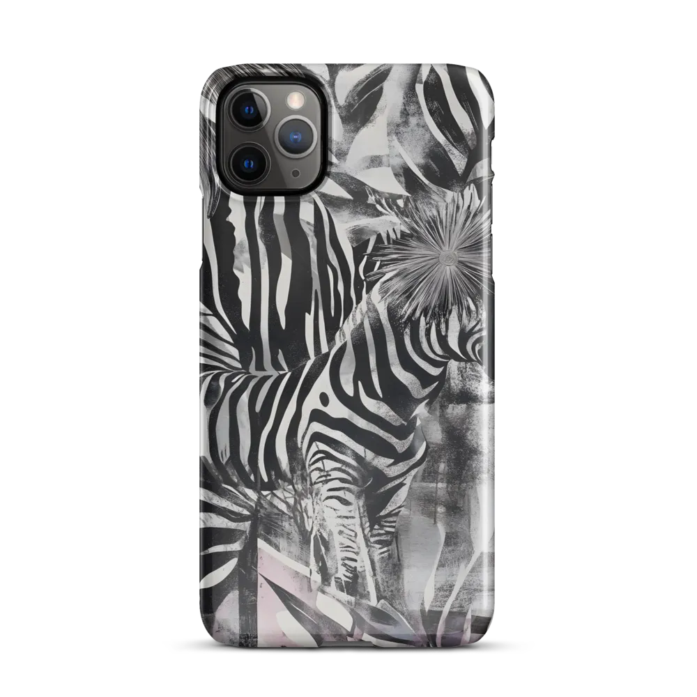 Zebra in the Jungle of Illusions | Phone Case |  11 Pro Max | Snap Case | Glossy