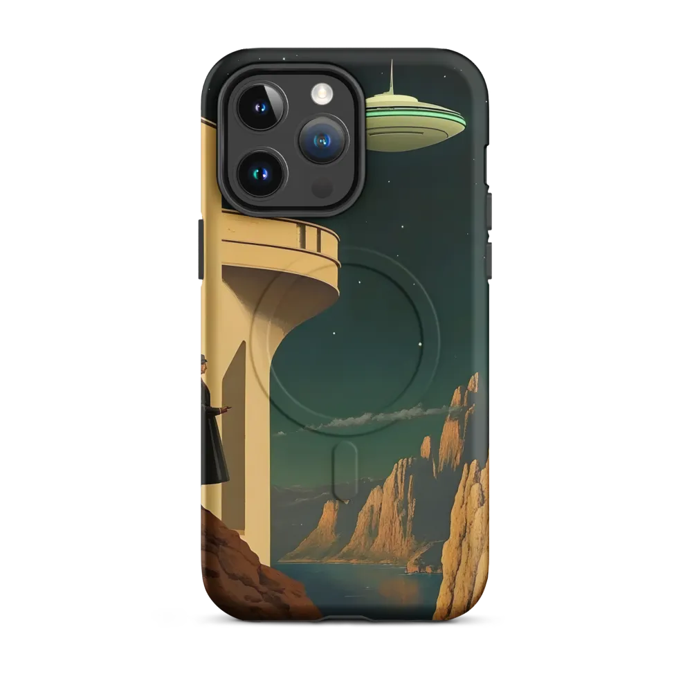 Encountering the Unknown | Phone Case |  14 Pro Max | MagSafe® Tough Case | Matte