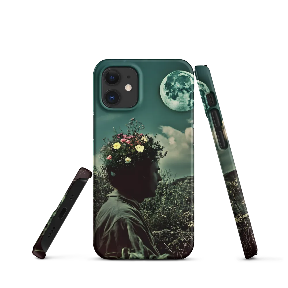 Moonlit Blossom | Phone Case |  12 Mini | Snap Case | Matte