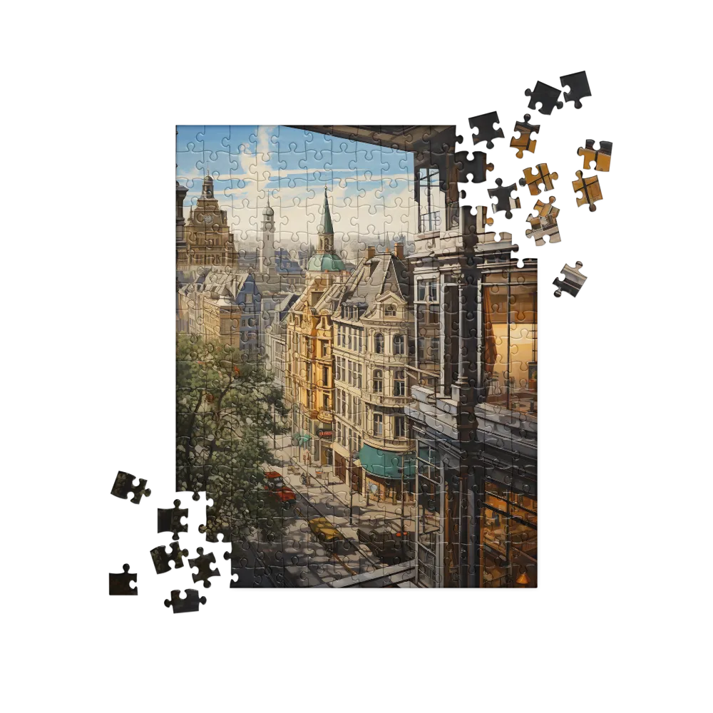 Urban Harmony: A View from Within | Jigsaw Puzzle | 252 pieces