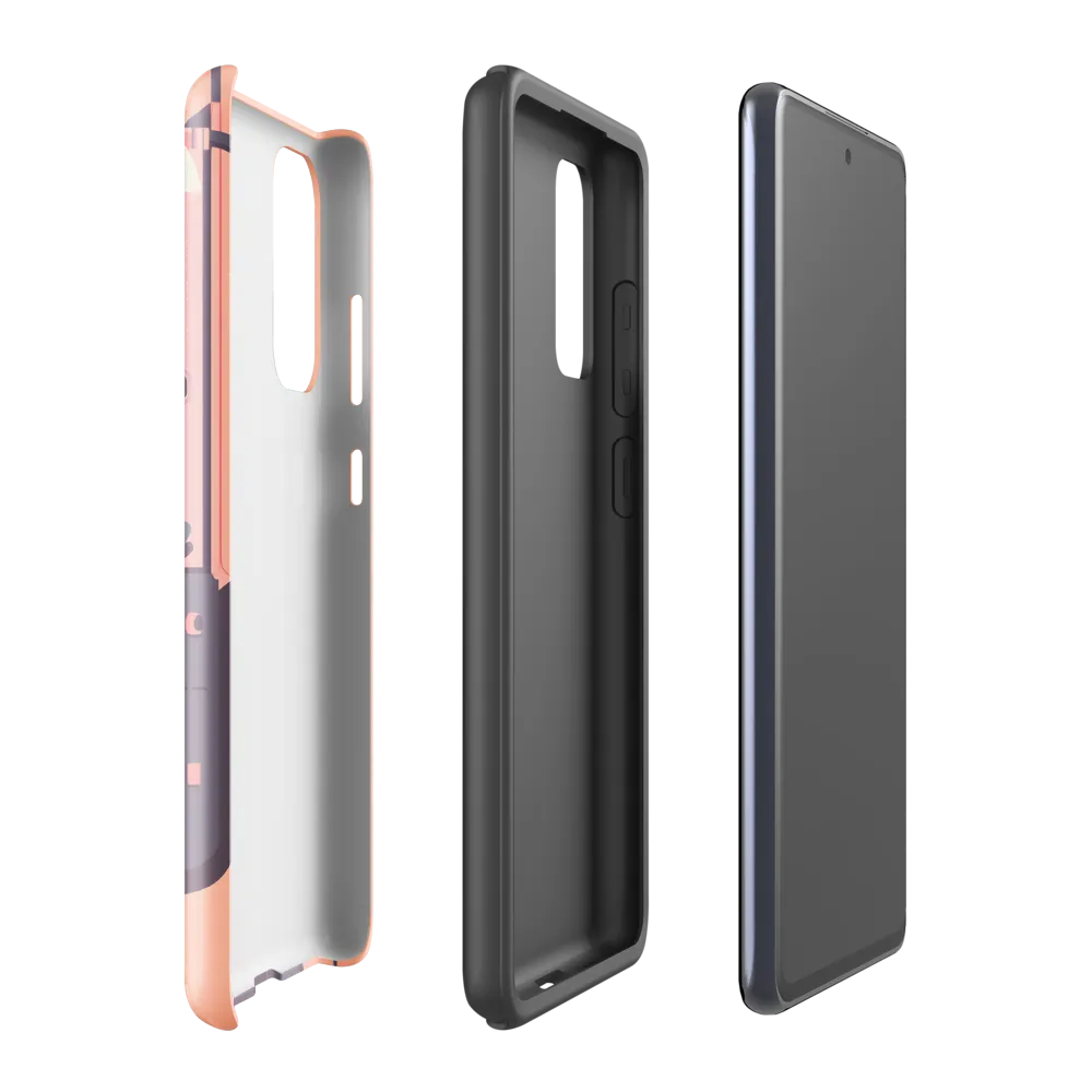 Futuristic Astronaut Bot | Phone Case |  S20 FE | Tough Case | Glossy