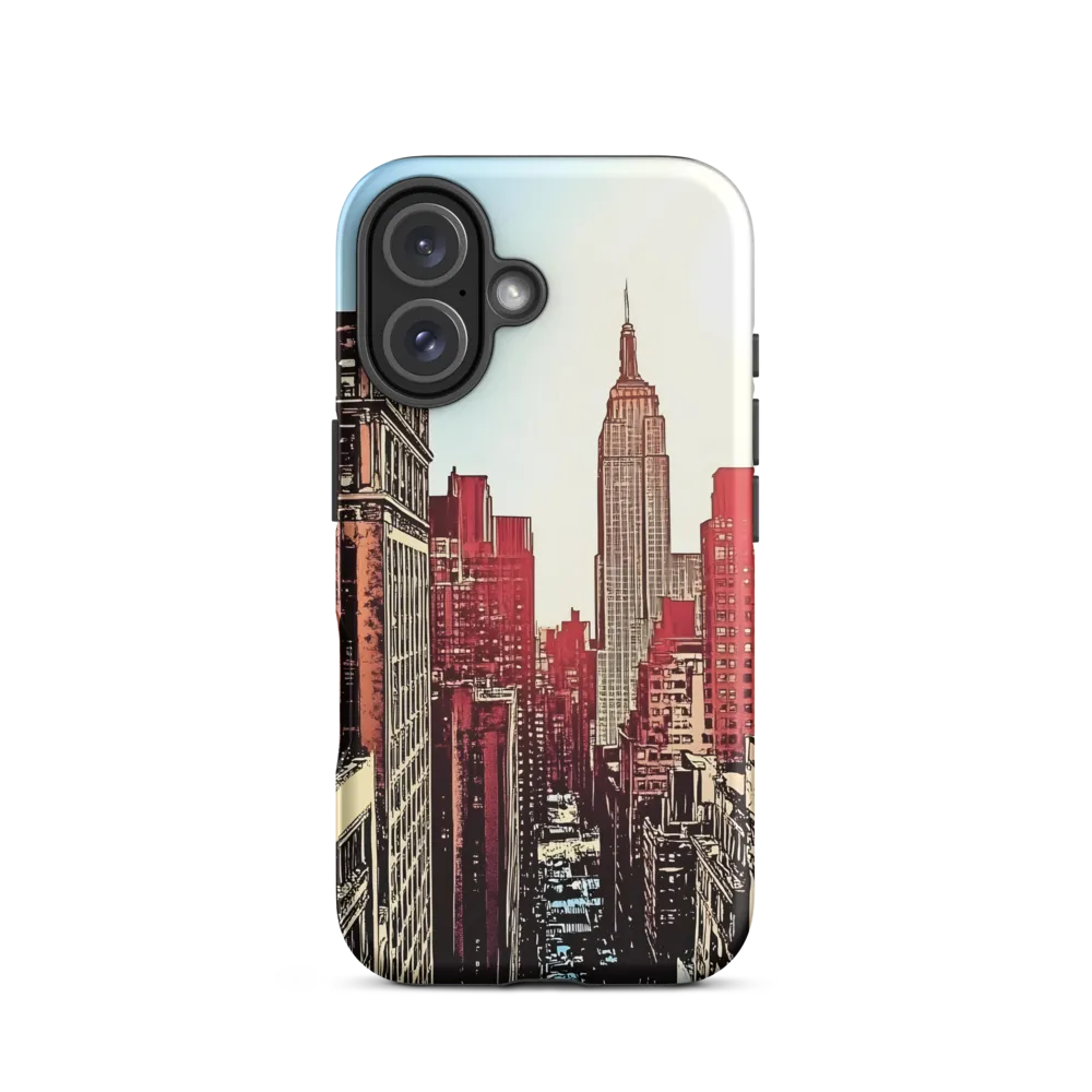 Urban Symphony: A Tribute to the Skyline | Phone Case