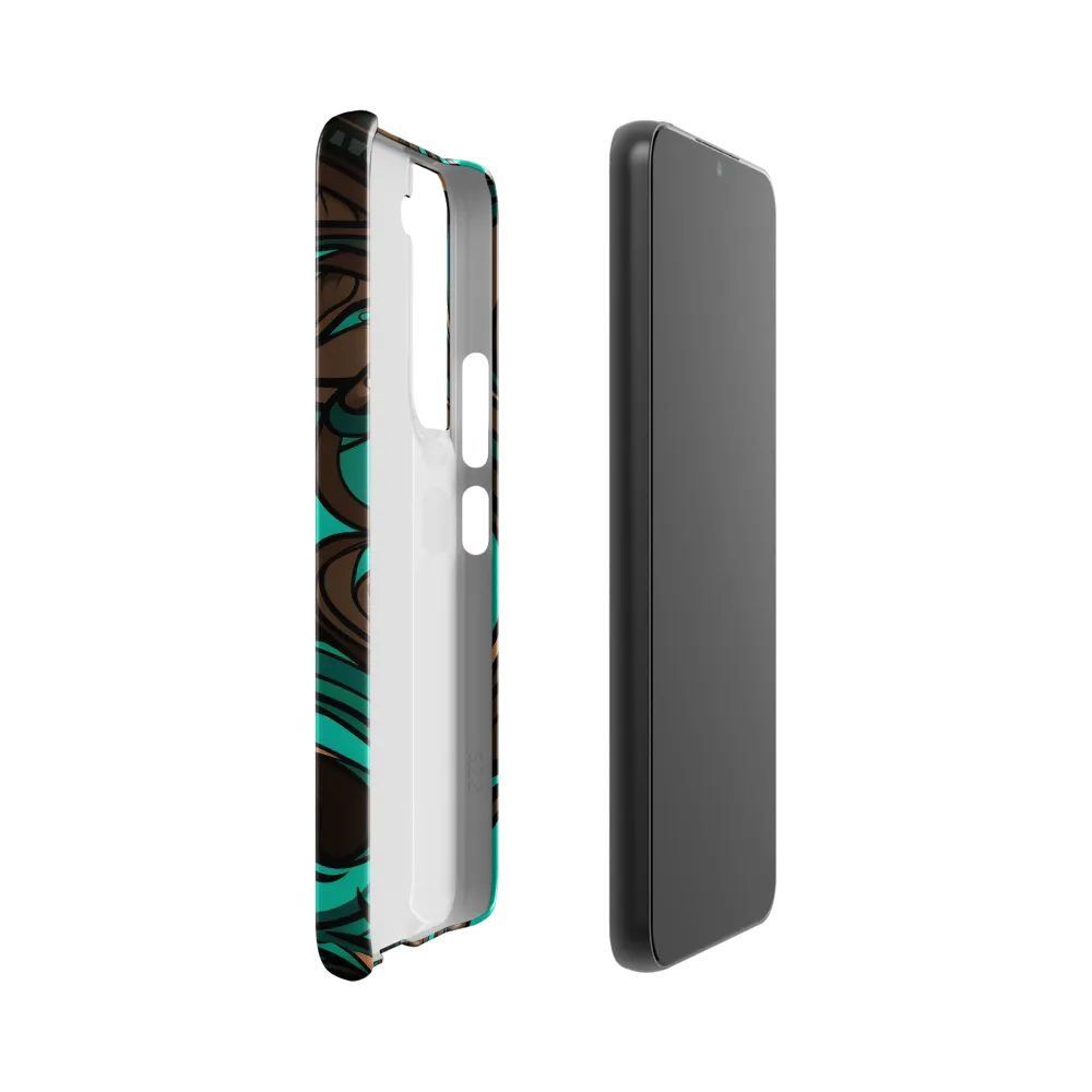 Fluctuating Currents | Phone Case |  S22 | Snap Case | Glossy