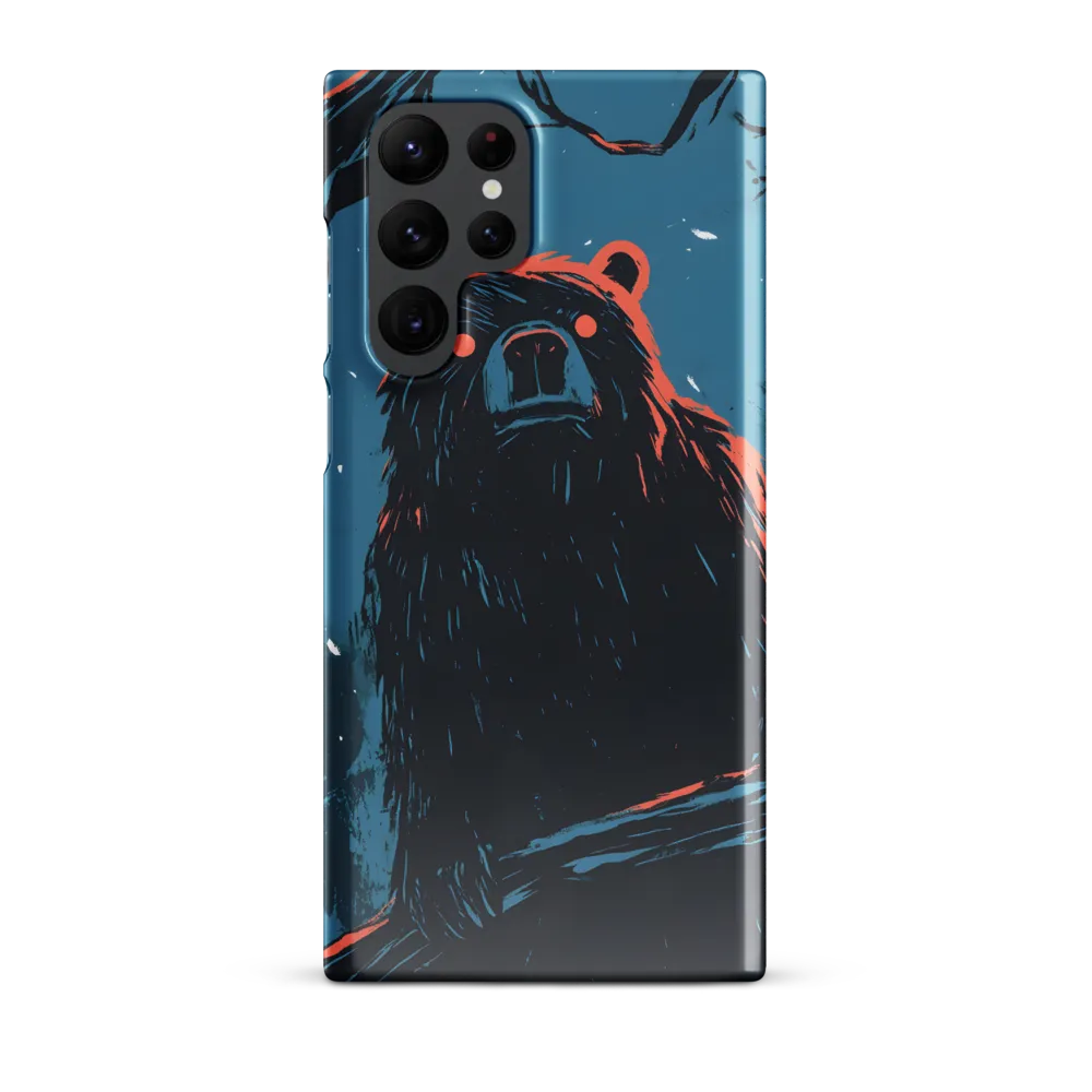 Eerie Majesty: A Bear in the Night