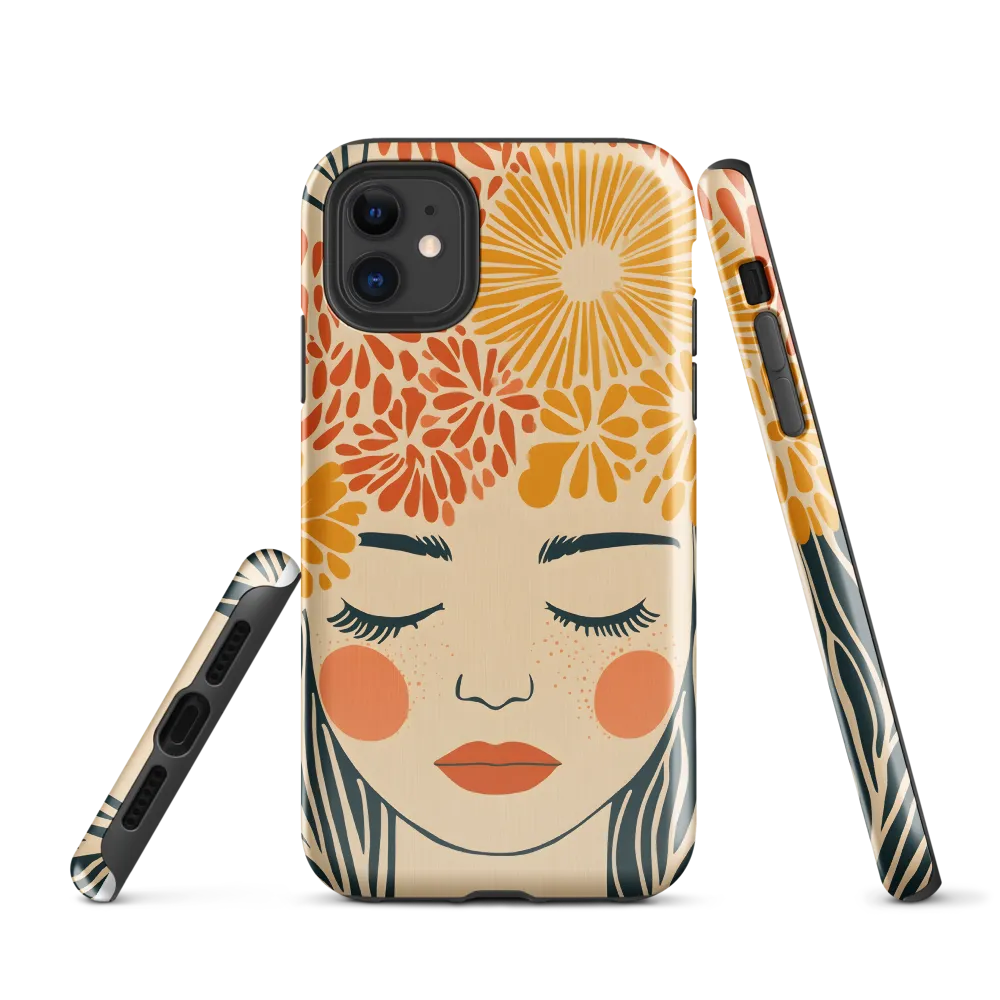 Serenity in Bloom | Phone Case |  11 | Tough Case | Glossy