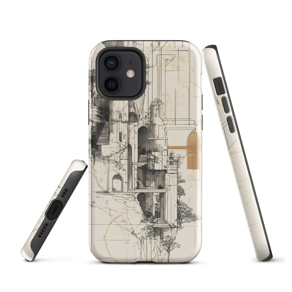 Ethereal Architectures | Phone Case |  12 | Tough Case | Glossy