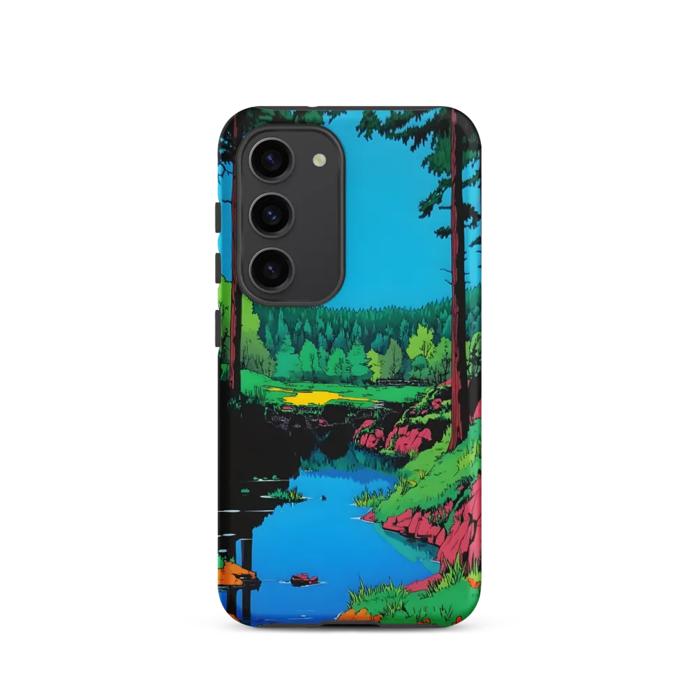 Tranquil Reflections: A Vibrant Landscape