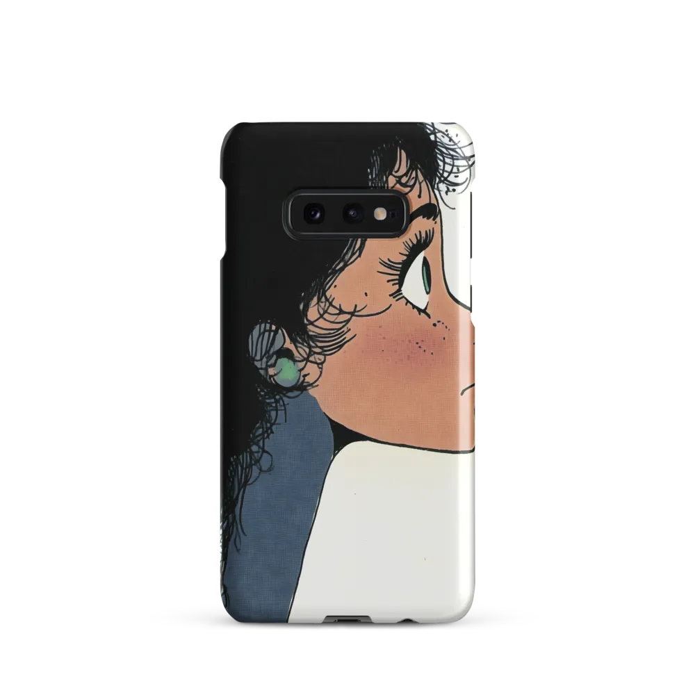 Whispers of Contemplation | Phone Case |  S10e | Snap Case | Matte