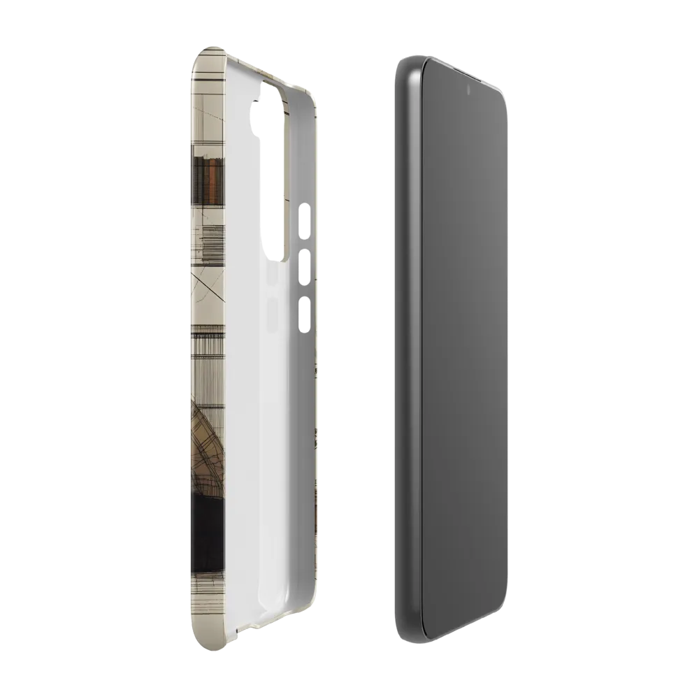 Quiet Reflections in Line | Phone Case |  S22 Plus | Snap Case | Glossy