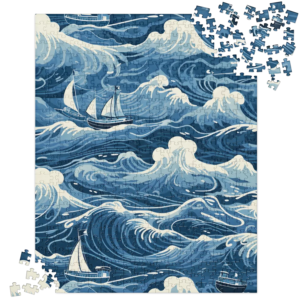 Nautical Dreams: Waves of Adventure | Jigsaw Puzzle | 520 pieces