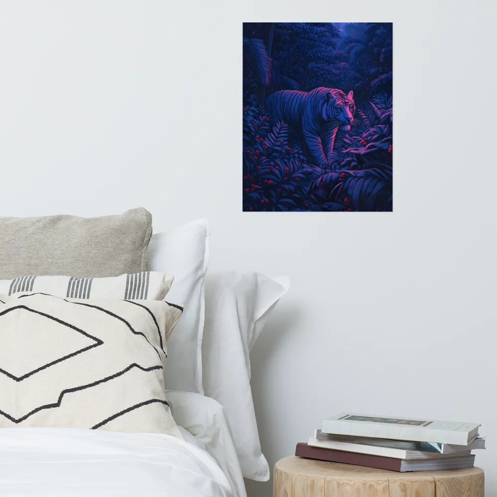 Mystic Prowler: The White Tiger in the Jungle | Poster | 16″×20″