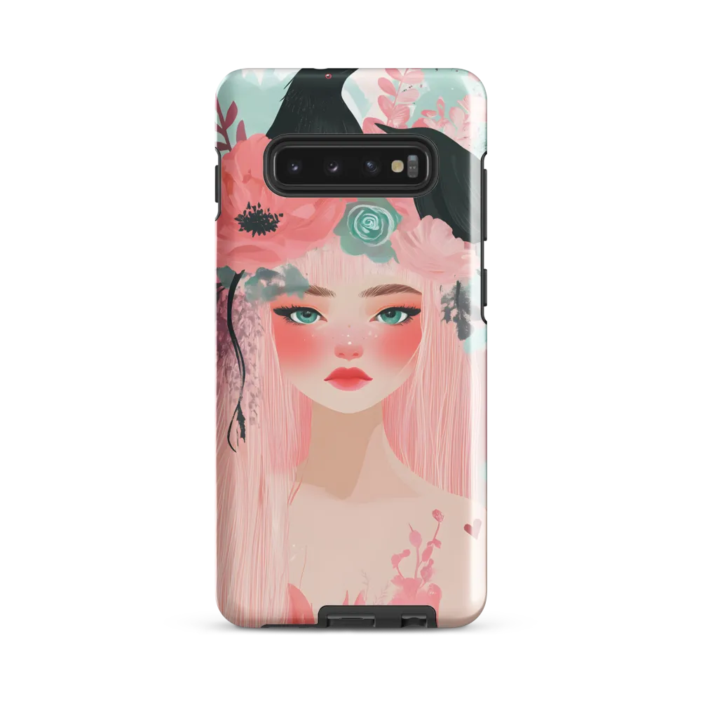 Whispers of Nature: A Serene Portrait | Phone Case |  S10 Plus | Tough Case | Glossy