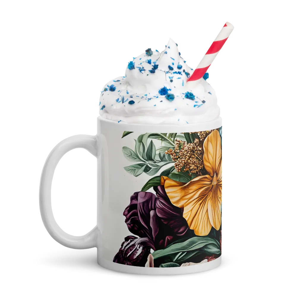 Floral Symphony | Mugs | Multiple Sizes & Colors