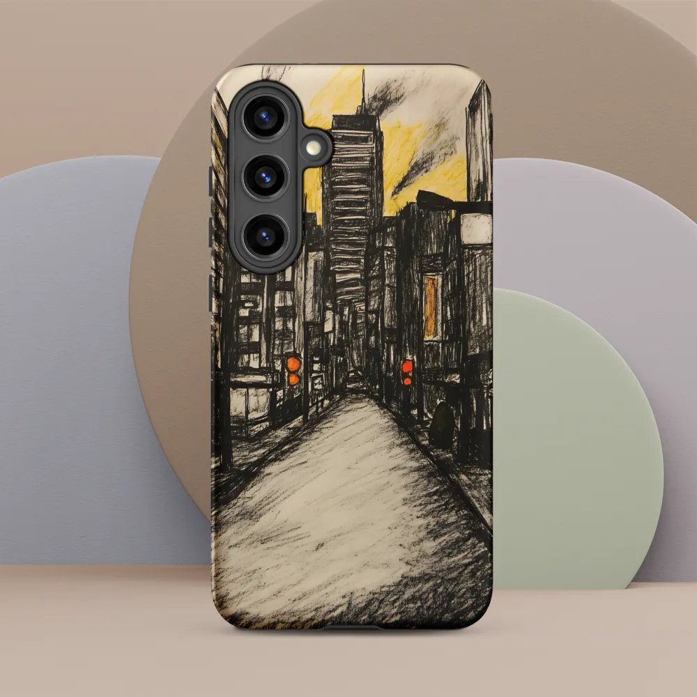 Cityscape of Solitude | Phone Case |  S24 Plus | Tough Case | Matte