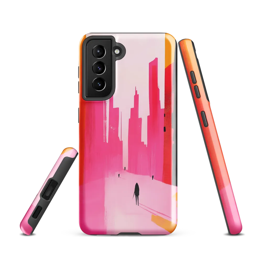 Urban Echoes in Pink
