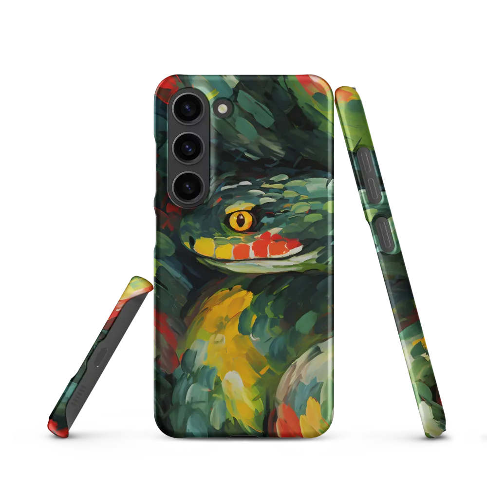 Enigmatic Coils | Phone Case |  S23 | Snap Case | Matte