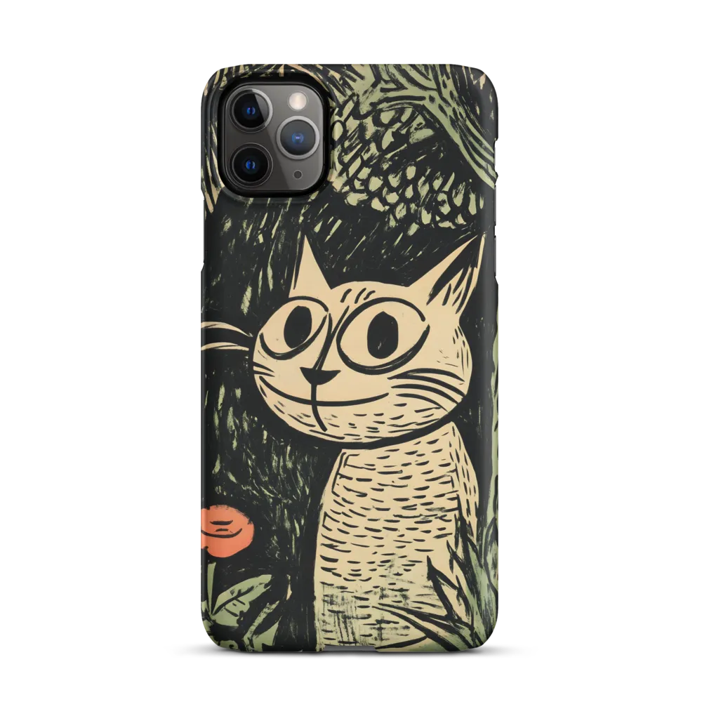 Whimsical Cat in the Forest