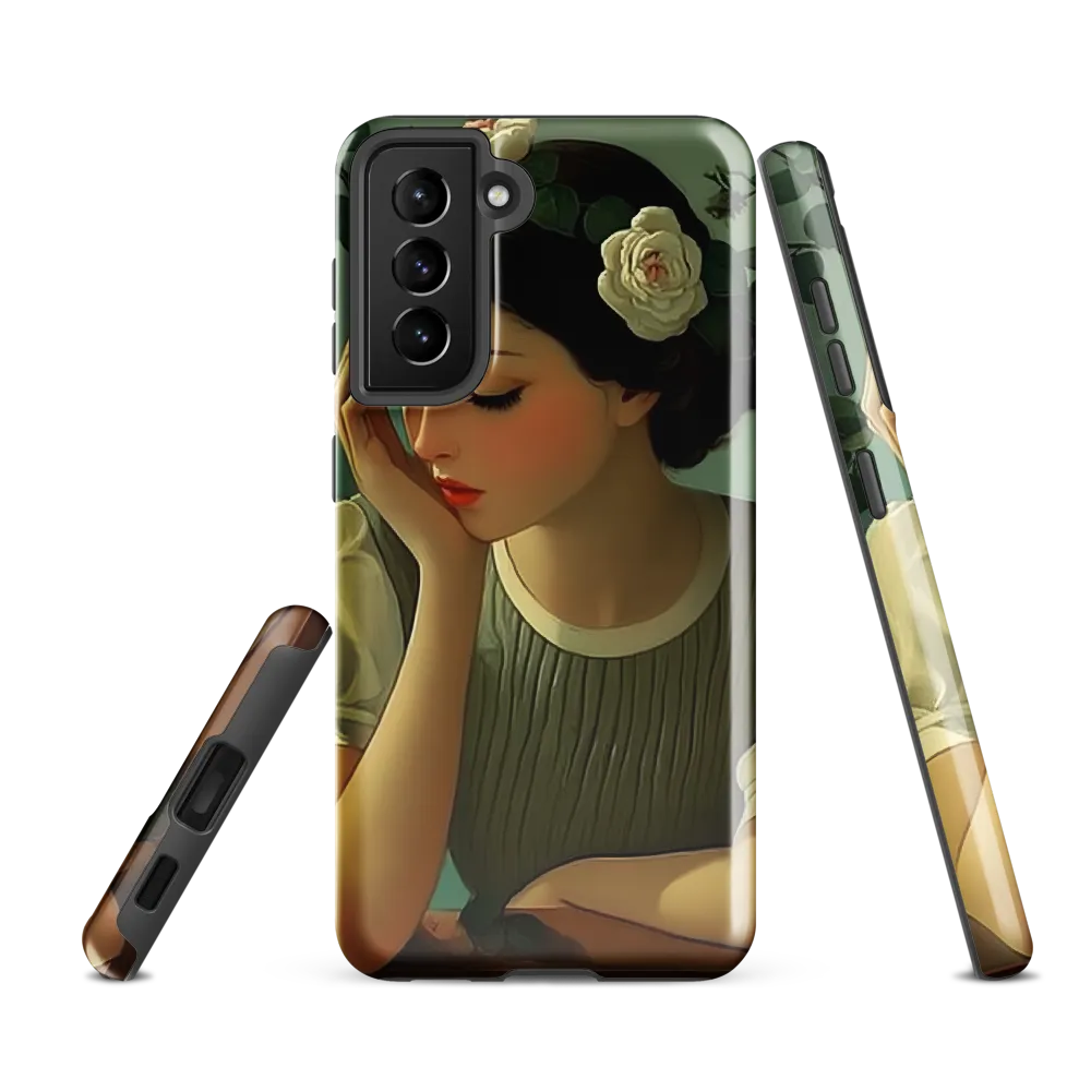 Whispers of Serenity | Phone Case |  S21 FE | Tough Case | Glossy
