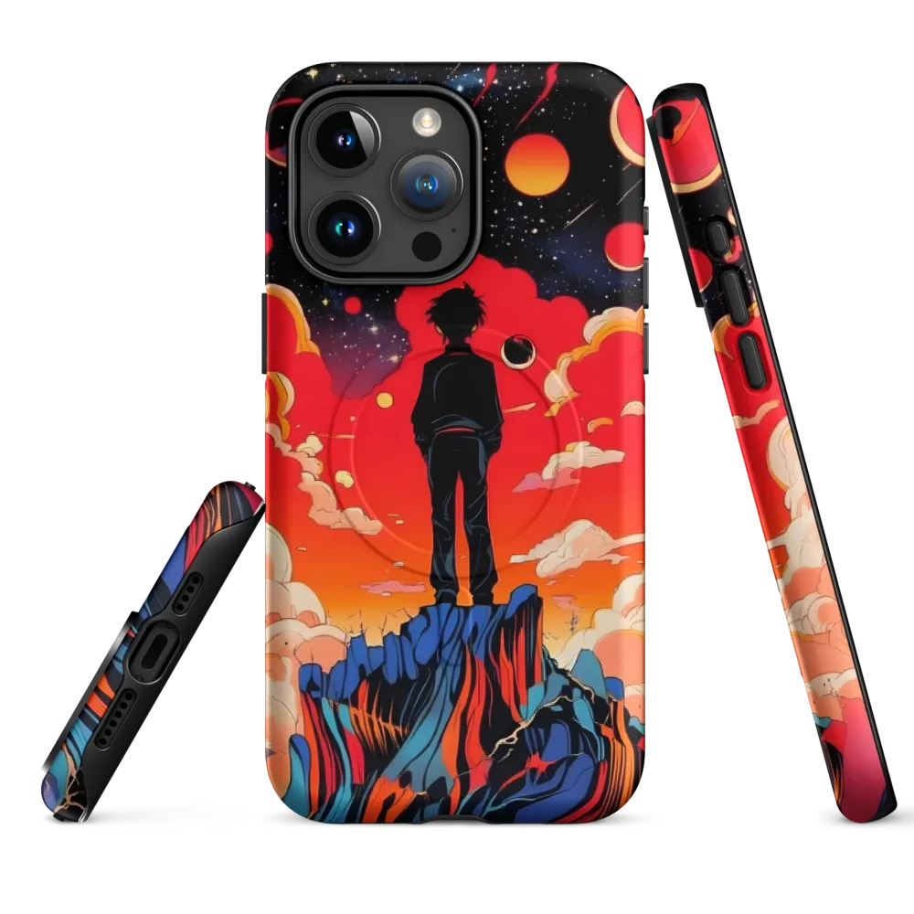 Cosmic Contemplation | Phone Case |  15 Pro Max | MagSafe® Tough Case | Matte