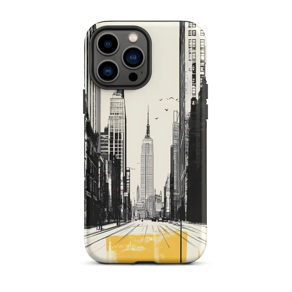 Urban Serenity: Empire State Reflection