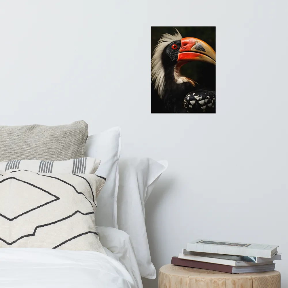 Majesty of the Hornbill | Poster | 12″×16″