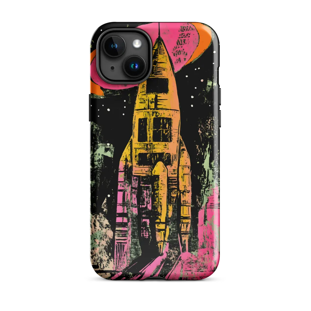 Cosmic Voyage: A Surreal Rocket Adventure