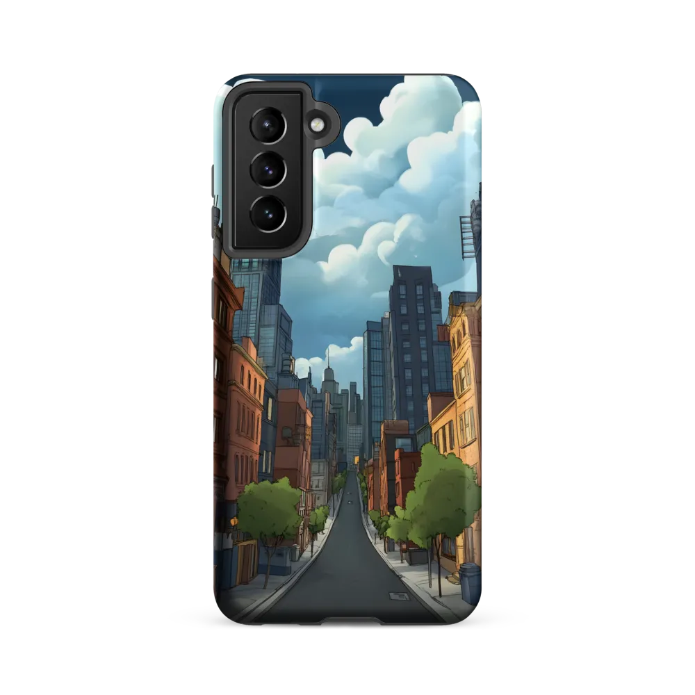 Urban Serenity: A Digital Cityscape