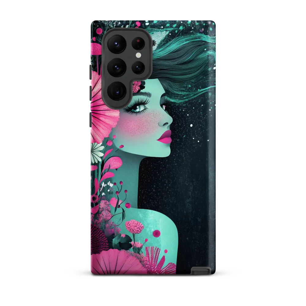 Floral Harmony: Portrait of Serenity