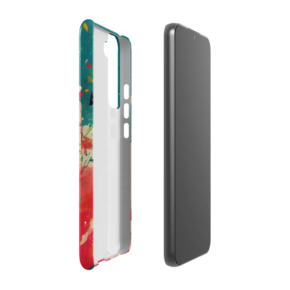 Cosmic Explorer: An Astronaut's Journey | Phone Case |  S22 Plus | Snap Case | Glossy