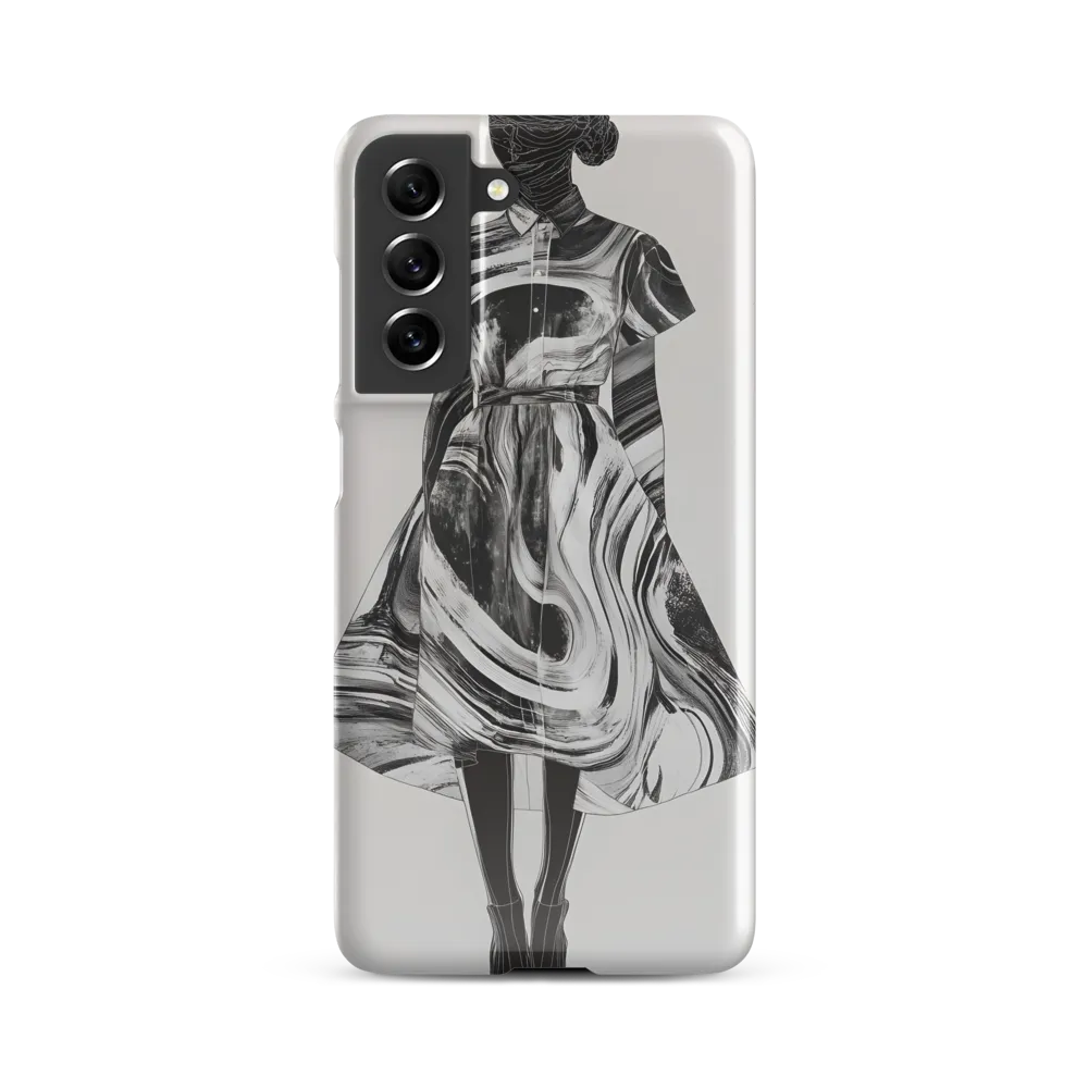 Whirls of Elegance: A Contemporary Fashion Design