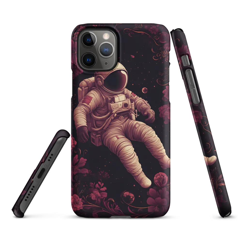 Cosmic Bloom: An Astronaut's Journey