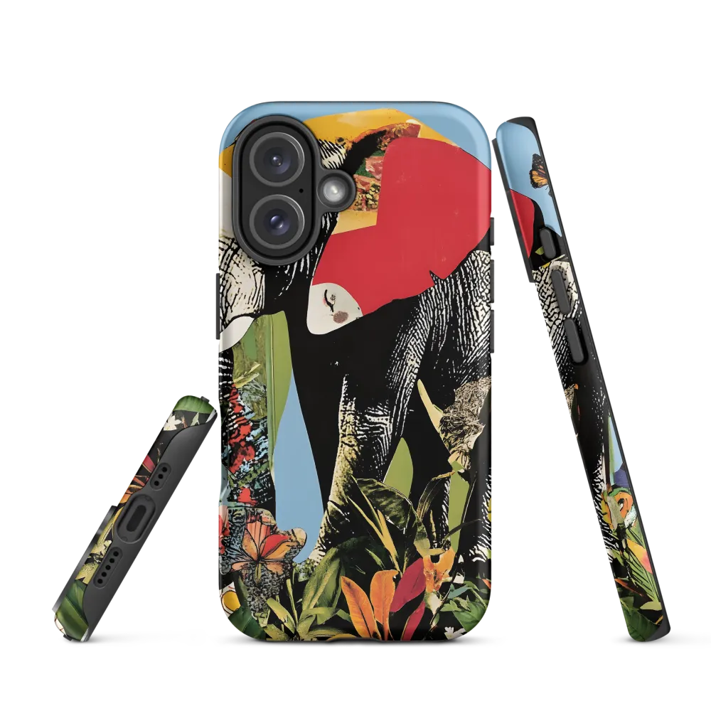 Harmony of Nature: The Elephant's Embrace | Phone Case