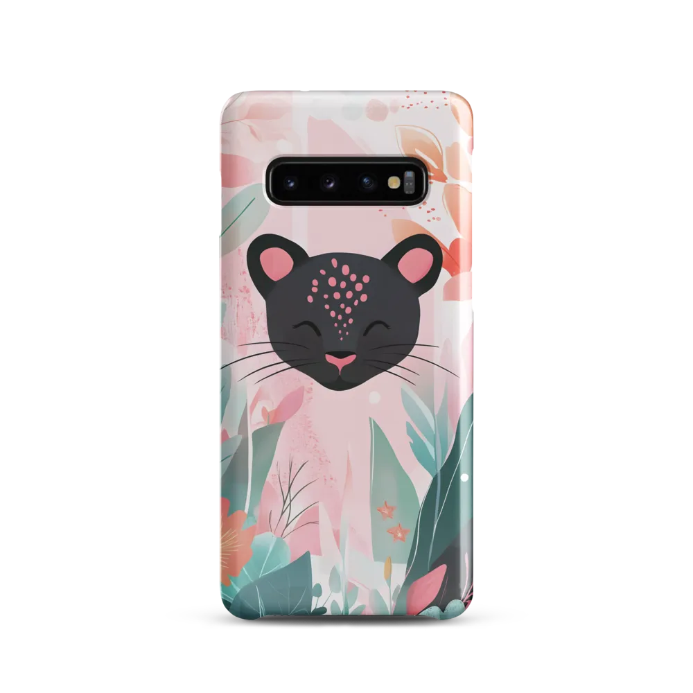 Whimsical Panther in Bloom