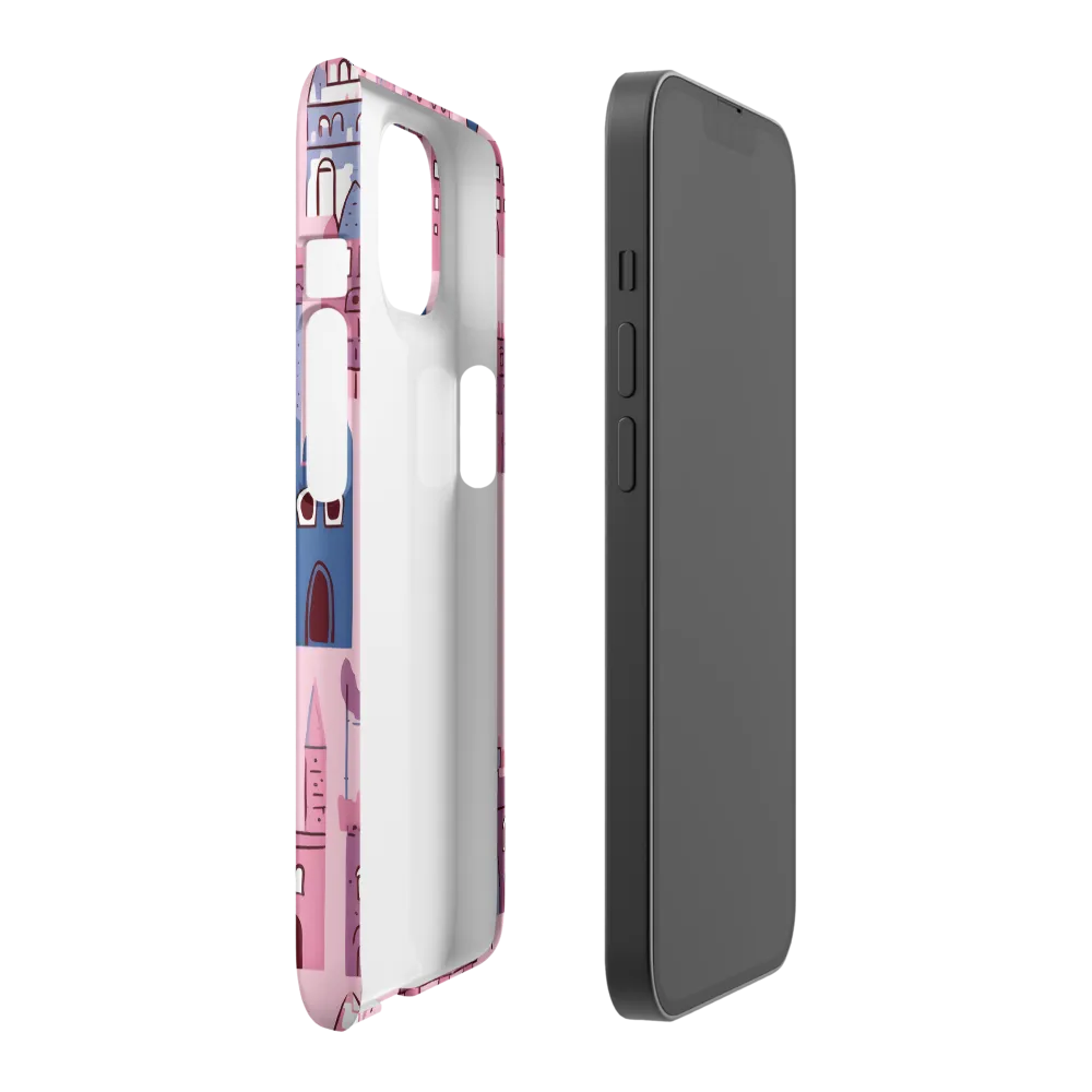 Whimsical Castles: A Playful Tapestry | Phone Case |  14 | Snap Case | Matte
